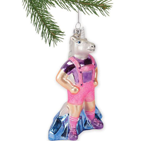 Lederhosen Unicorn Ornament