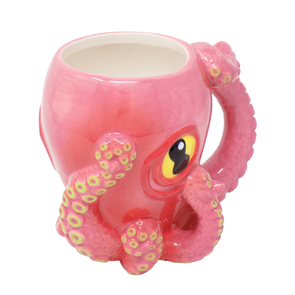 Pink Octopus Tentacle Mug