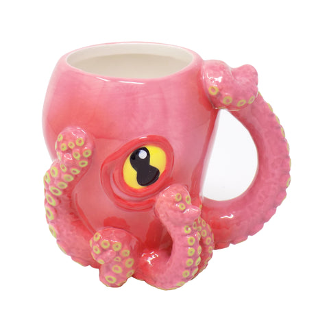Pink Octopus Tentacle Mug